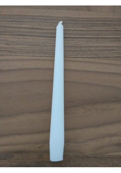 Şamdan Mum Beyaz 4'Lü Paket Bozkurt Mum