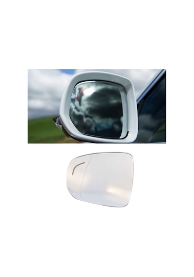 Volvo Xc90 Ayna Camı Isıtmalı Kör Nokta Ledli 2015 2022 Sol