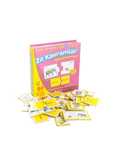 Eğlenceli Bul.delüx 60 Prç Zıt Kavramlar