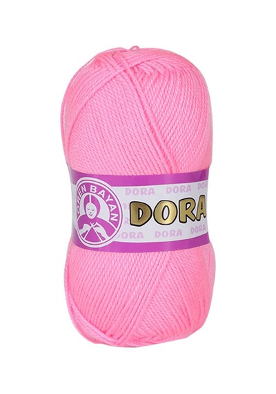 Ören Bayan Dora El Örgü İpi Açık Pembe 040