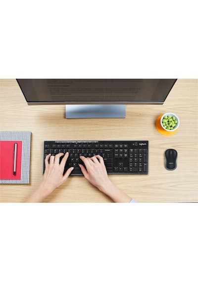 Logitech MK270 Kablosuz USB Türkçe Q Klavye Mouse Seti