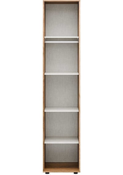 Oryana Tek Kapaklı Gardırop-koyu Ceviz 45x210x62 Cm