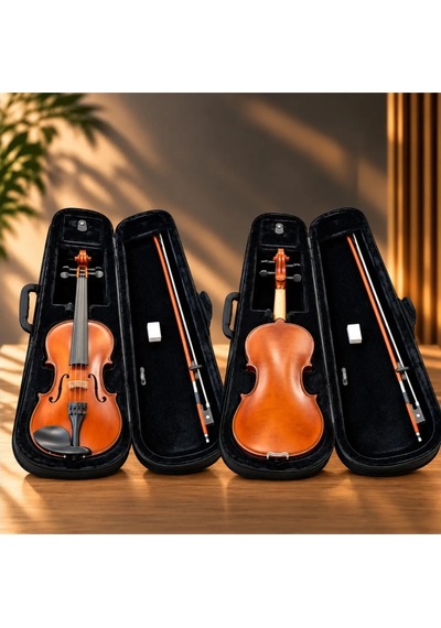 Sıwa Svl144 4/4 Tam Boy Keman Taşıma Çantası, Yay, Reçine,susturucu,yedek Tel Full Set