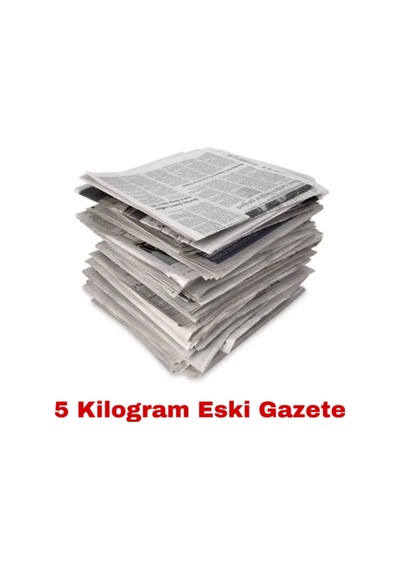Eski Gazete 5 Kg Taşınma Gazetesi Temiz Gazete Kağıdı Kağıt Gazete