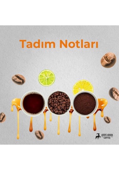 Lemmu Blend Kahve - Etiyopya Kahvesi - Dark Roast - 1000 Gr. - Öğütülmüş Espresso Kahve Aeropress