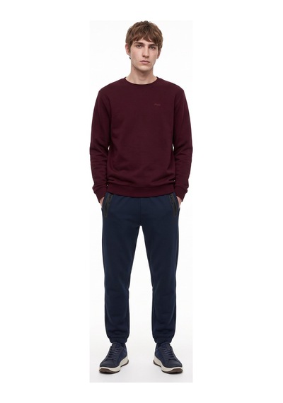 Jeep Bordo Erkek Sweatshirt J5wm-swt7221