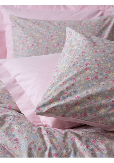Cotton Box Petite Çift Kişilik Lastikli Çarşaflı Nevresim Takımı Sihu Pembe