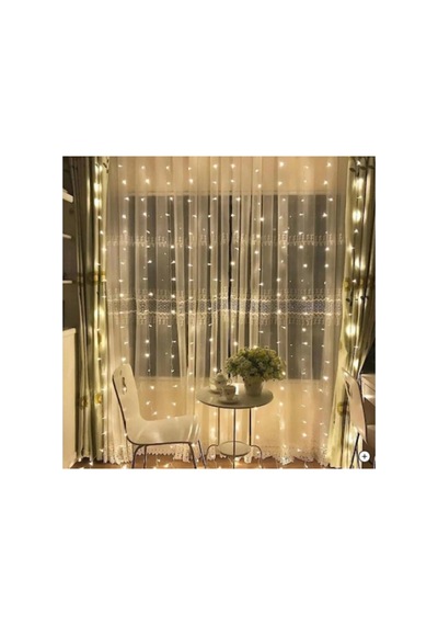 Ers Perde Led 2 Metre Kumandalı 8 Ayrı Moda Sahip 2 Mt X 2 Mt Perde Led Peri Led Usb