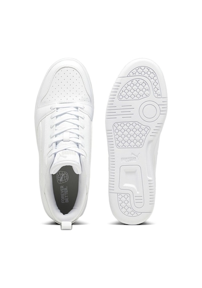 Puma Rebound V6 Low Unısex Spor Ayakkabı 39232803 39232803 Bey Beyaz