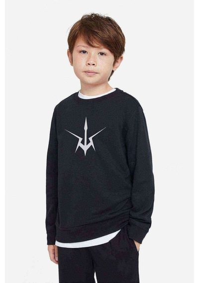 Tshirthane Code Geass Baskılı Unisex Çocuk Siyah Sweatshirt (534643973) Siyah