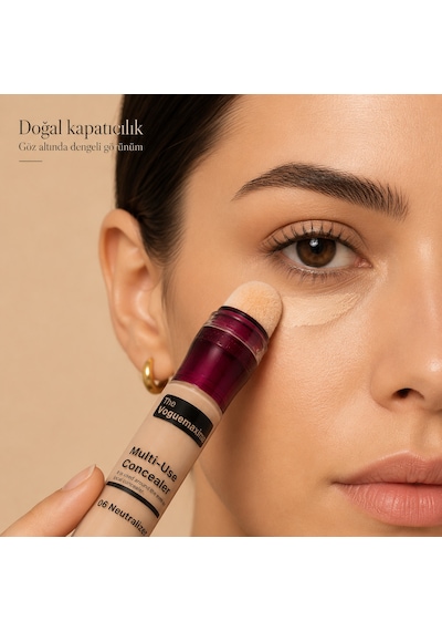 The Voguemaxima Luméa Sünger Uçlu Likit Kapatıcı 06 Neutralizer 8 Ml 06 Neutral