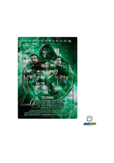 Ghostbastır Design Avengers Doomsday 99 Parça Ayaklı Puzzle Dekoratif Çocuk Yapbozu 0141