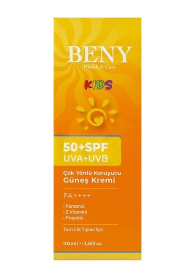 Beny Güneş Kremi Çocuk Spf50+ 100 Ml