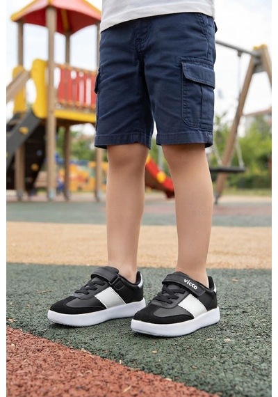 Vicco Flex Siyah Anatomik Rahat Sneaker Çocuk Ayakkabı 346.f26k.263