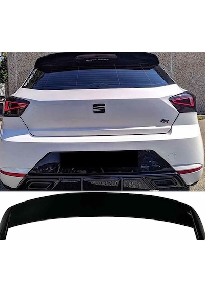 Seat İbiza Spoiler Boyalı Pianoblack 2017-2020 Arası