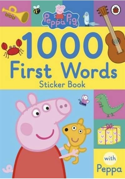 Peppa Pig: 1000 First Words Sticker Book - Peppa Pig - Ladybirds
