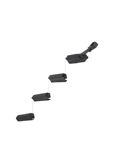 İmpact Tail 5 Bisiklet Arka Plastik Çamurluk 26''-29'' Siyah
