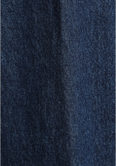 Colin's Colins Oversize Fit Düğmeli Astarsız Kadın Dark İndigo Denim Ceket Cl1082795 Q1.v1 Dn45171