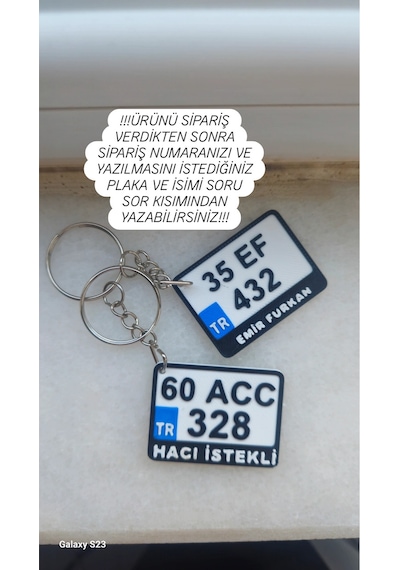 Motorsiklet Kişiye Özel Isimli Motor Plakalik Anahtarlık - Hediyelik Anahtarlık