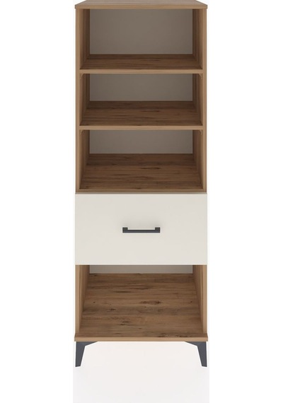 Hyperion Dolap 3 Raflı Tek Çekmeceli 60x44x163 Çam-aytaşı Çam