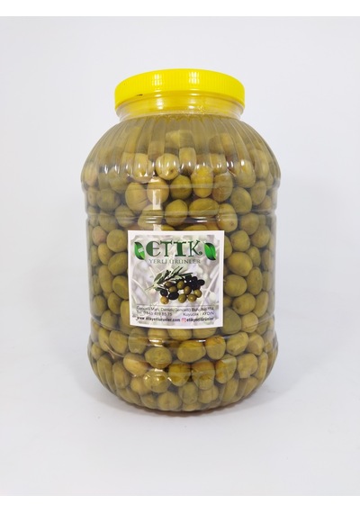 Etik Yerli Ürünler İzmir Çili Cinsi Kırma Tatlanmış Zeytin 5 KG