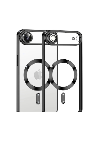 Apple Uyumlu iPhone 17 Air Uyumlu Kross Magneticsafe Kapak - Siyah