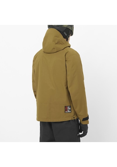 Salomon Venom Anorak Erkek Kayak Montu Plantation Lc2609800 Yeşil