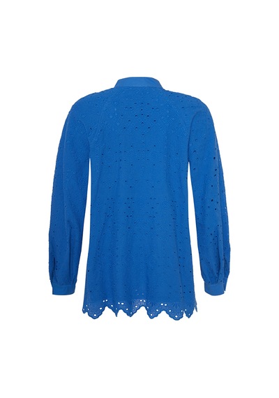 Aker 24ss02152111 Küçük Beden Bluz 24ss02152111 050 Saks Saks