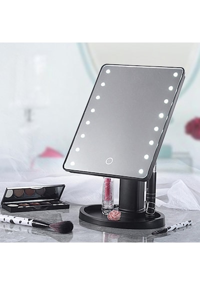 16 Led Işıklı Makyaj Aynası Beyaz