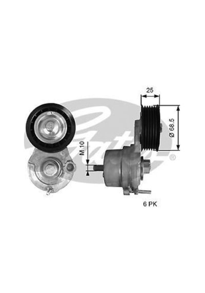 Gates T39270 Alternator Gergı Rulmanı Opel Antara 2.2 Cdtı 2.2 Cdtı 4 4 10