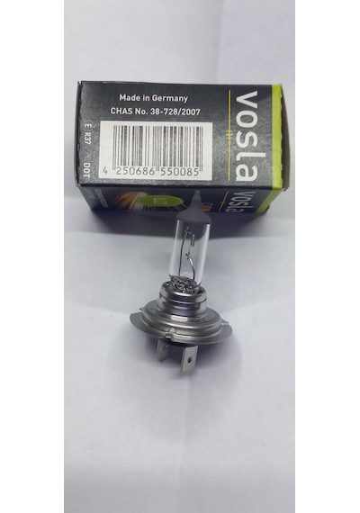 Vosla H7 12v 55w Halogen Far Ampülü Longlife Made In Germany Uzun Ömürlü