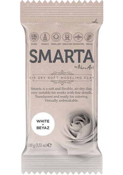 Smarta Kil / Hamur Modelleme Beyaz 100Gr