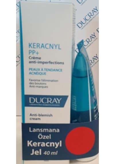 Ducray Keracnyl Pp+ Krem 30 ML + Keracnyl Gel Moussant 40 ML