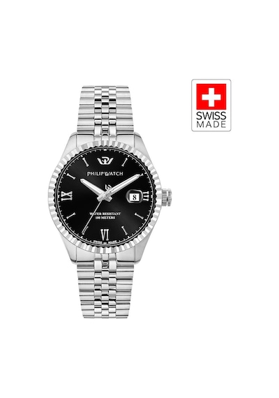 Phılıp Watch R8253597076 Erkek Kol Saati Metalik Gri