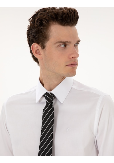 Pierre Cardin Erkek Beyaz Gömlek Basic 50315407-vr013