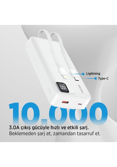 10.000 Mah Powerbank 22.5w Hızlı Şarj Destekli Siyah Renk Siyah 10.000 Mah Powerbank 22.5w Hızlı Şarj Destekli Siyah Renk Siyah