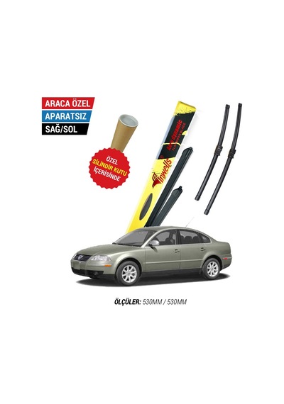 VW Passat B5 İnwells Muz Silecek Takımı (2002-2005)