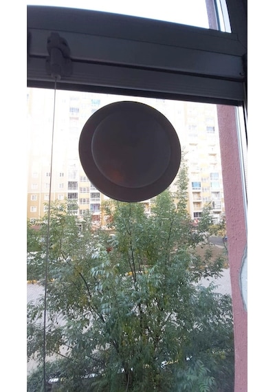 Temmenfez Isıcam, Çift Cam Doğal Gaz Menfezi,Iç Çap 150 Mm Doğal