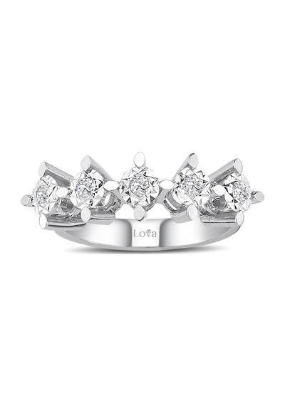 Lova 1,50 Karat Efektli Pırlanta Beştaş Yüzük - 1070106