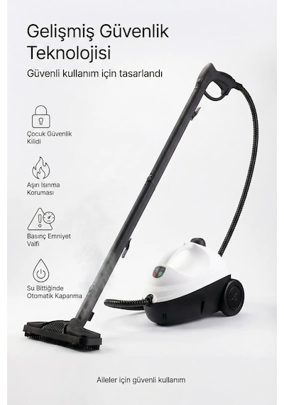 Vexgen 4berry Steamclean Buharlı Temizlik Makinesi