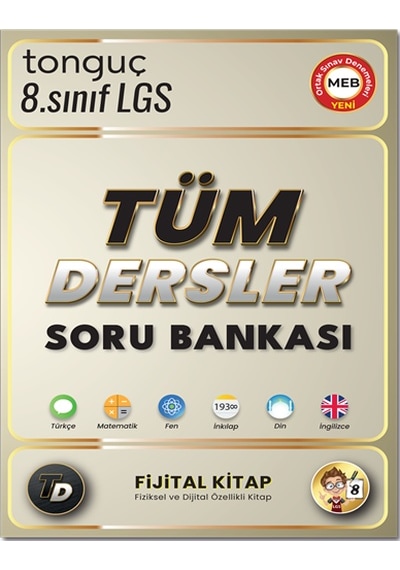 Tonguç Akademi 8. Sınıf Tüm Dersler Soru Bankası