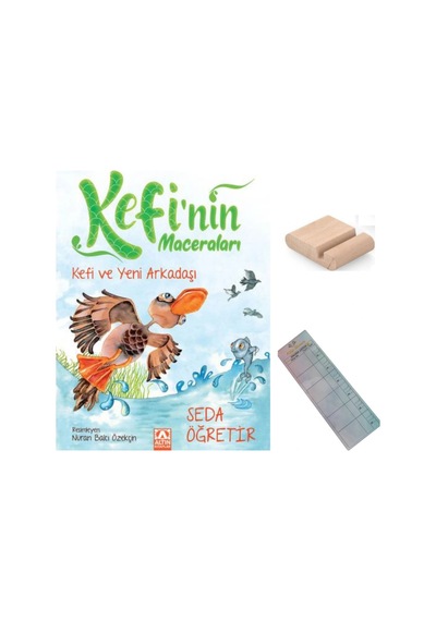 Kefi Ve Yeni Arkadaşı / Kefi'nin Maceraları / Seda Öğretir / 2. Sınıf / 6-7 Yaş Hikaye+tablet Tutucu