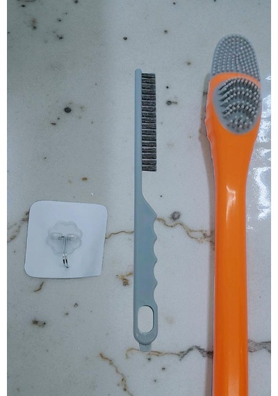 Renkli Silikon Banyo Tuvalet Klozet Temizleme Fırçası Çok Renkli