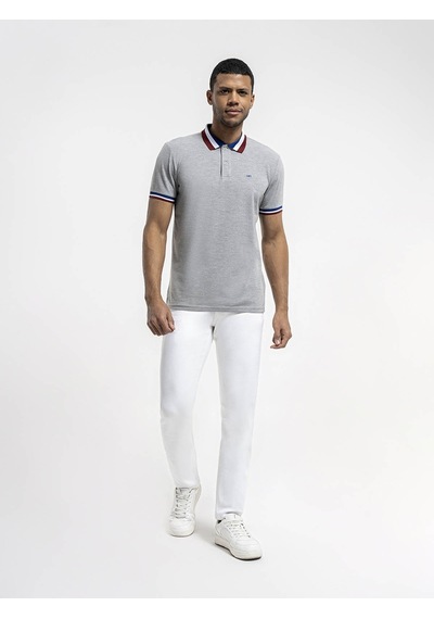 Loft Erkek Polo Yaka T-shirt Gri Lf2036701 24yp69000469 P69200 Gri
