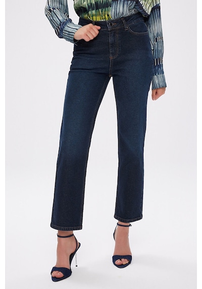 Faik Sönmez Wıdeleg Fit Önü Ütü İzli Elastanlı Jean Pantolon W27jpn008 Uw27jpn00827 İndigo