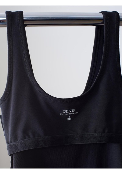 Dilvin 32807 Bra-free Atlet-siyah-15319
