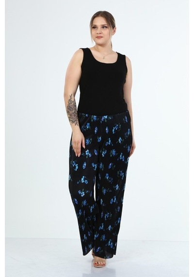 Myline Astarlı Plise Pantolon (532246862)