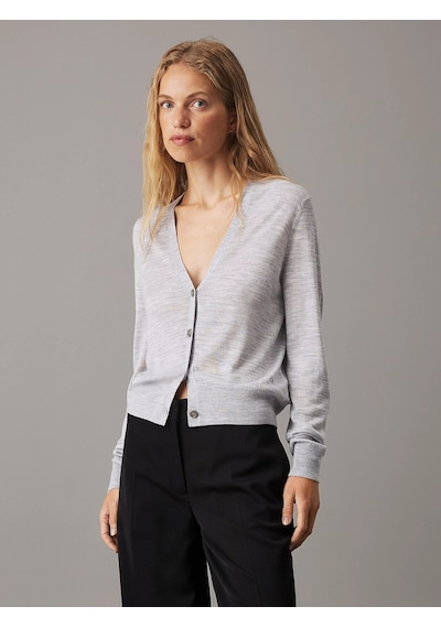 Calvin Klein Calvın Kleın Kadın Hırka K20k207935-p68 Gri
