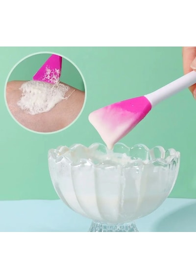 River World Maske Uygulamak İçin Fırça Ve Yüz Temizleme Silikon Fırça