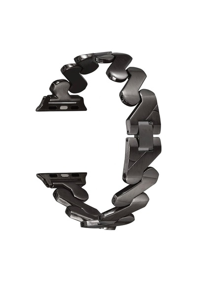 Apple Uyumlu  Watch Ultra 2 49mm Kordon Krd-80 Metal Bilezik Strap Kayış